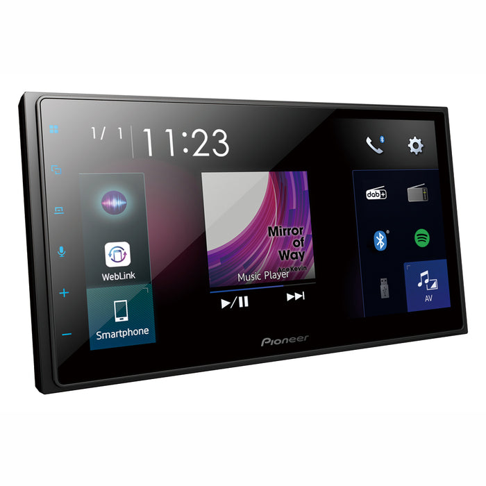Pioneer Car-play 6.8" Multimedia spilari 3 x 4v RCA