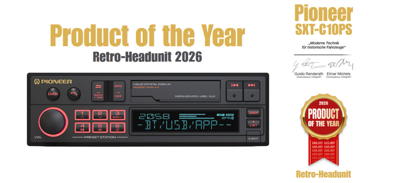 Pioneer Retro Spilari 3 x 2v RCA