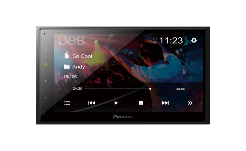 Pioneer 6.8" Multimedia spilari 3 x 2v RCA