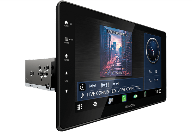 Kenwood Car-play 9" Multimedia spilari 3 x 3v RCA