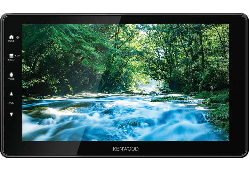 Kenwood Car-play 9" Multimedia spilari 3 x 3v RCA