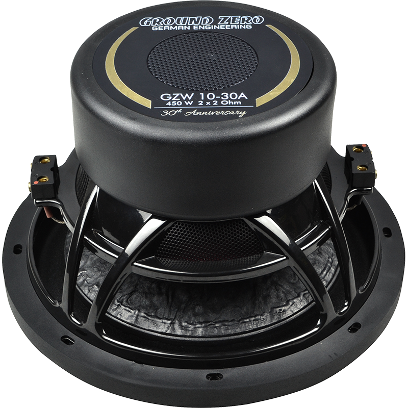 Ground Zero 30 ára 10" SQ bassakeila 450w RMS