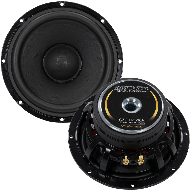 Ground Zero 30 ára afmælis 2-Way Hátalarasett 220w