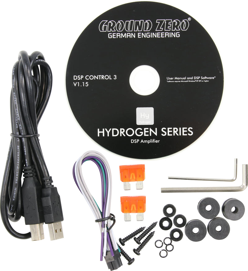 Hydrogen Mini Five DSP Magnari 4 x 125w + 1 x 500w RMS