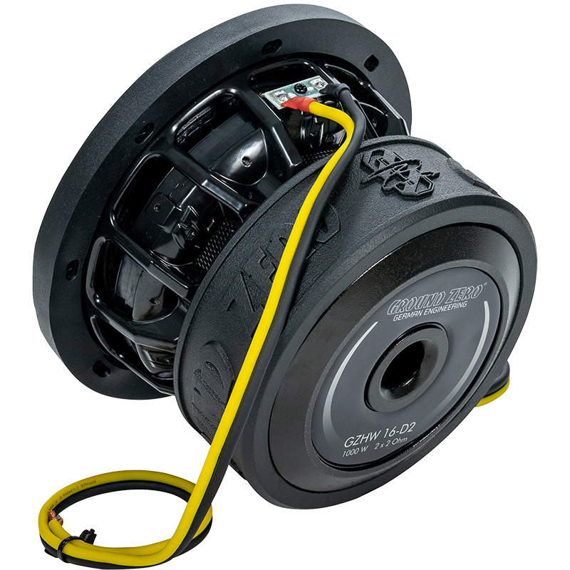 Hydrogen 6,3" bassakeila 1000w SPL Svört/Rauð