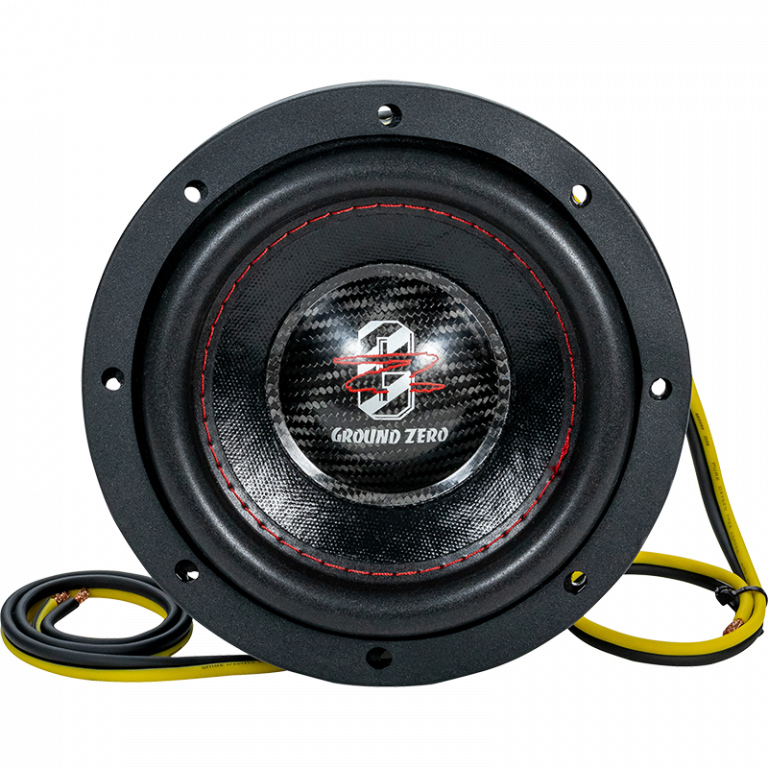 Hydrogen 6,3" bassakeila 1000w SPL Svört/Rauð