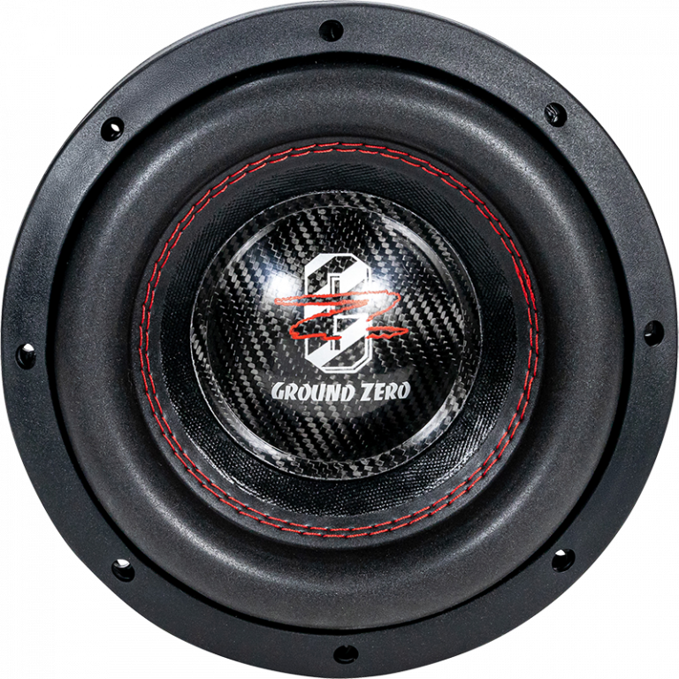 Hydrogen 8" bassakeila 1500w SPL Svört/Rauð