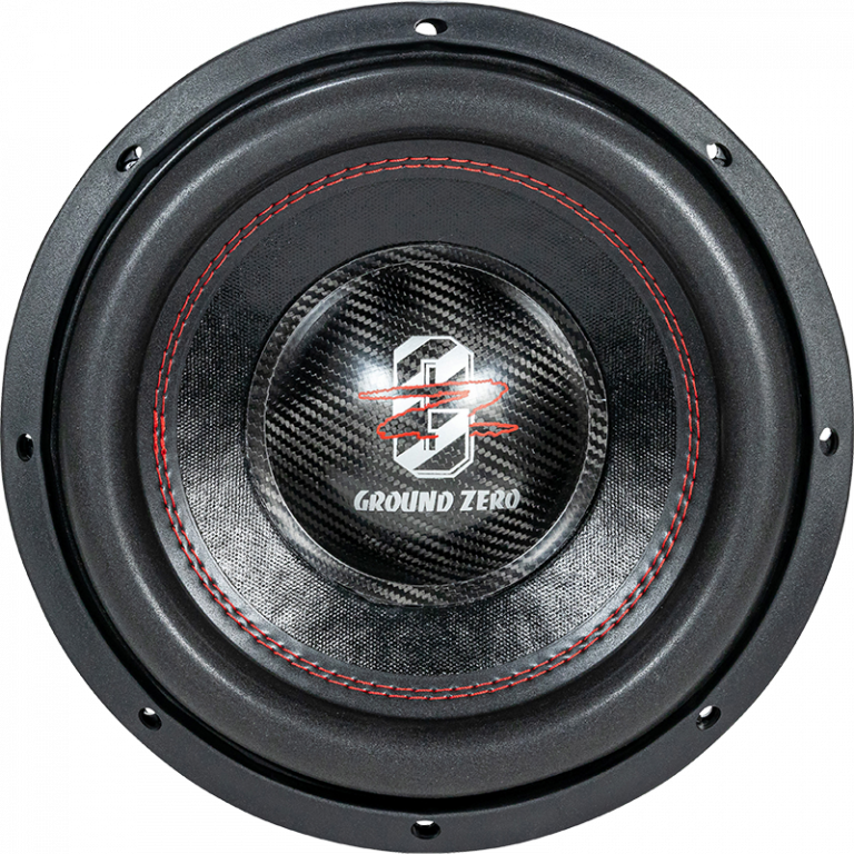 Hydrogen 10" bassakeila 2500w SPL Svört/Rauð