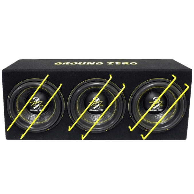 Ground Zero 3 x 10" Bassabox 1500w RMS