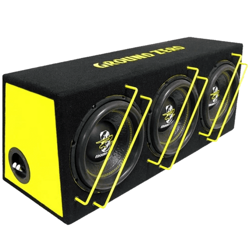 Ground Zero 3 x 10" Bassabox 1500w RMS