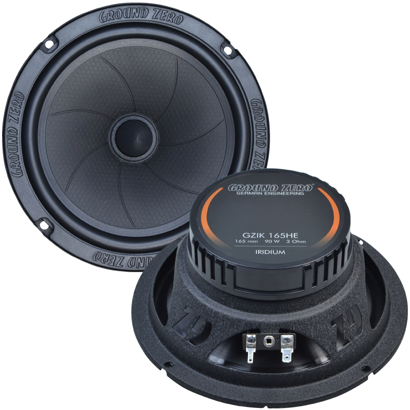 Iridium 6,5" hátalarasett 150w 3 Ohm.