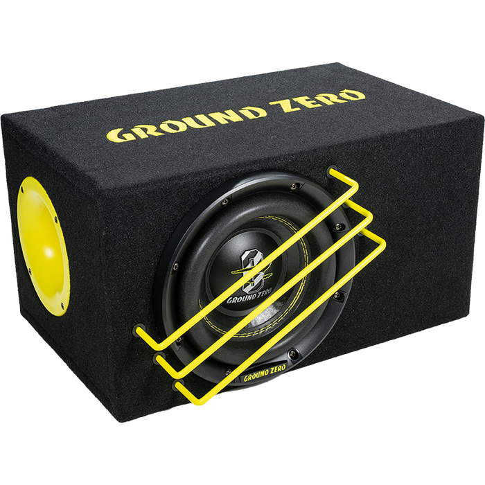 Radioactive 8" bassabox 1000w SPL innb. magnari.