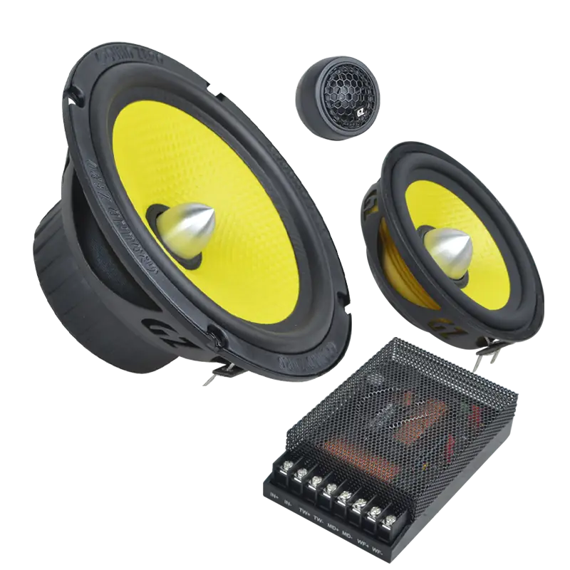 Titanium 6,5" 3-way hátalarasett 180w