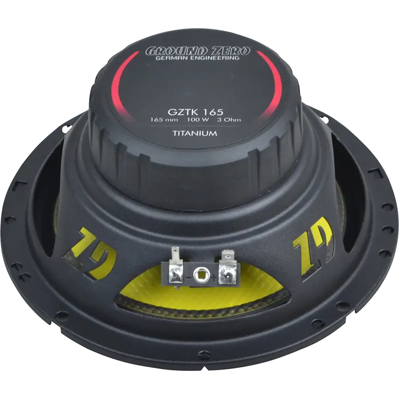 Titanium 6,5" 3-way hátalarasett 180w