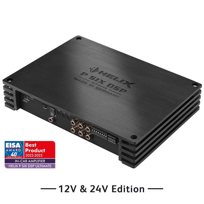 DSP Magnari "P SIX DSP ULTIMATE" 12v & 24v, 12 rása DSP / 6. rása magnari frá Helix