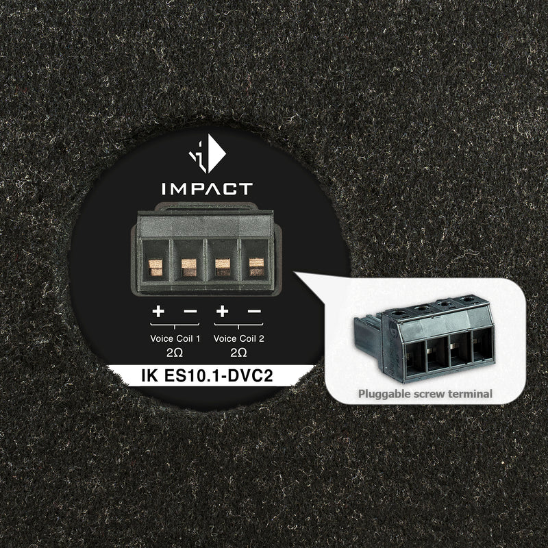 Helix Impact Bassabox 10" 300w Slim