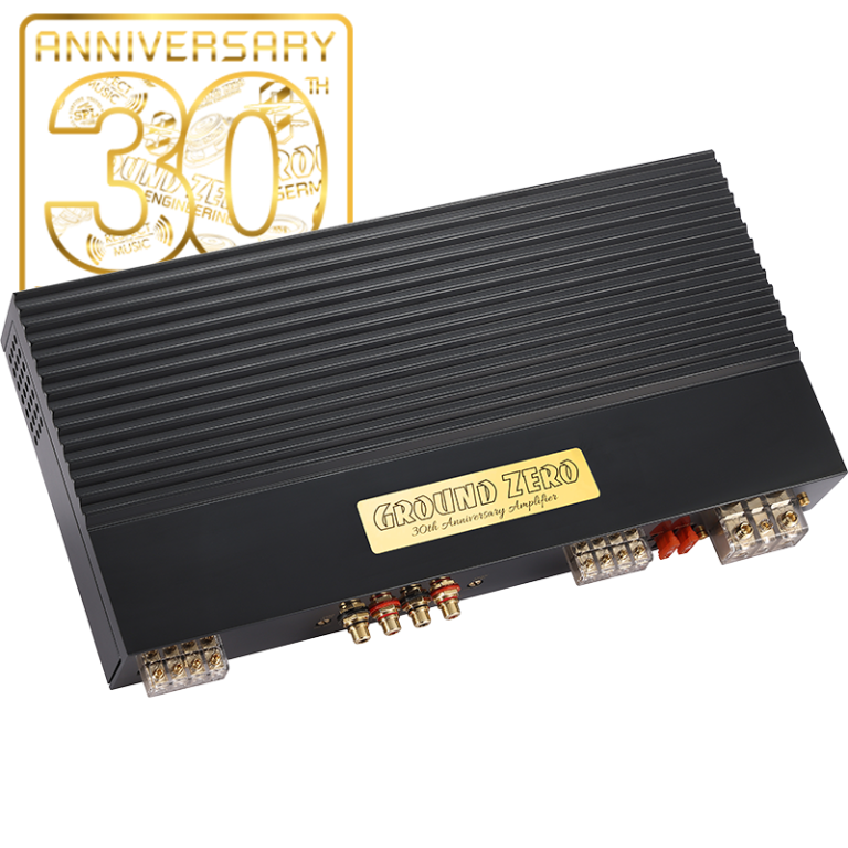 Ground Zero 30 ára afmælis magnari 4x215w RMS