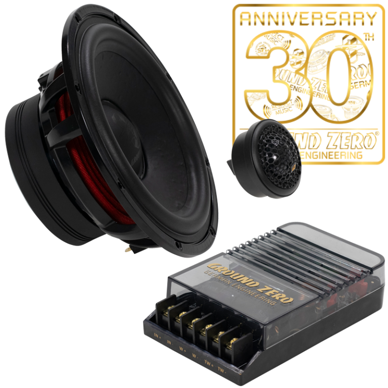 Ground Zero 30 ára afmælis 2-Way Hátalarasett 220w