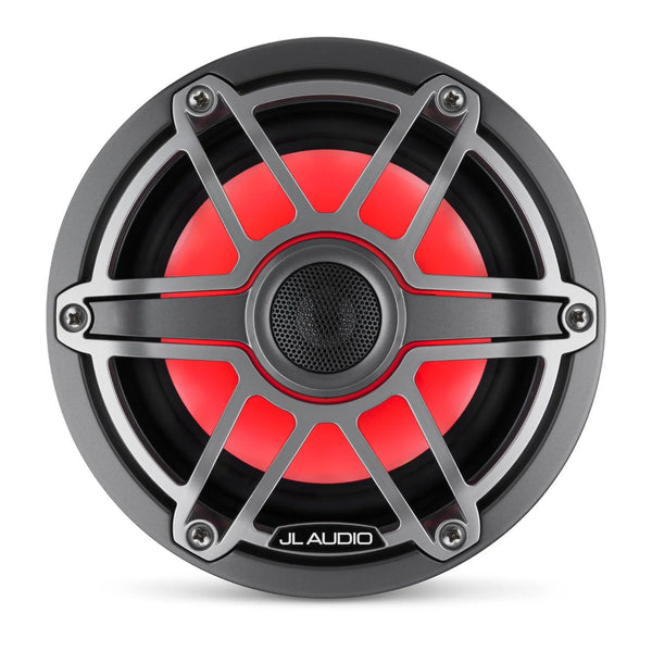 JL Audio 6,5" M6 Hátalarar, Svartir, LED