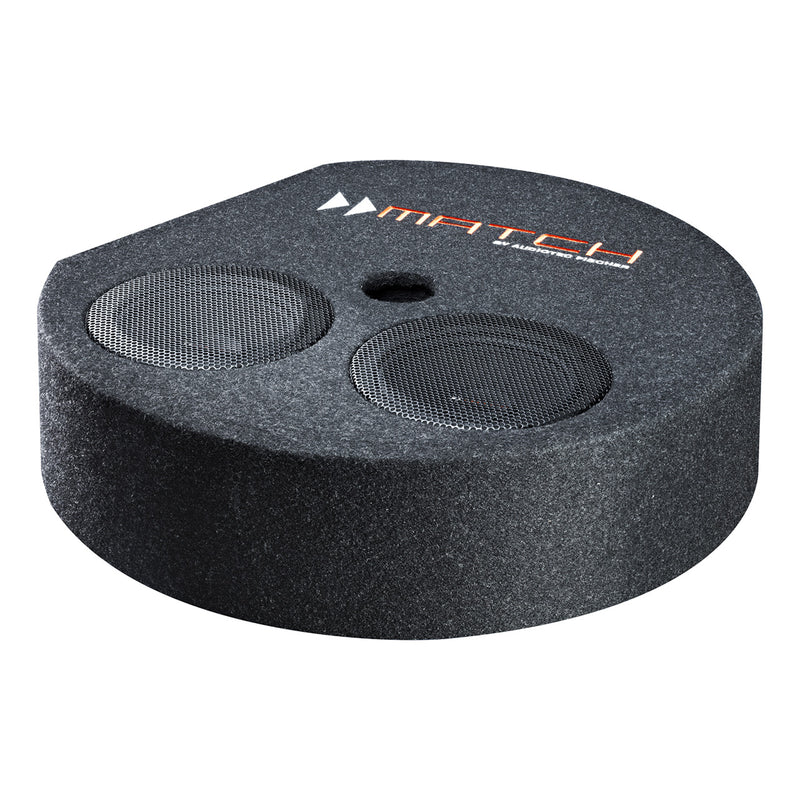 Match 2 x 6.5" bassabox í varadekkjahólf 200w RMS