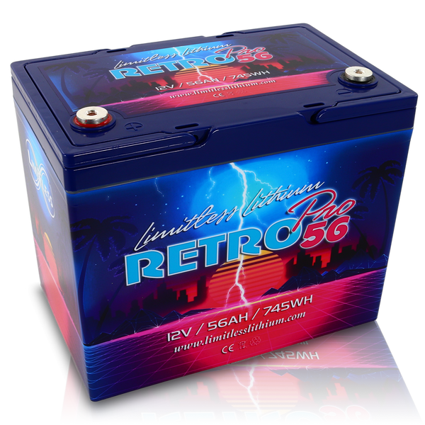 Lithium Retro Pro Rafhlaða 56ah / 16.000w