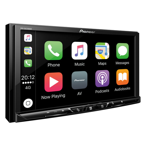Pioneer Car-play 7" Multimedia spilari 3 x 4v RCA