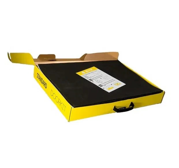 Hljóðeinangrunarsett fyrir 2-4 hurðar.