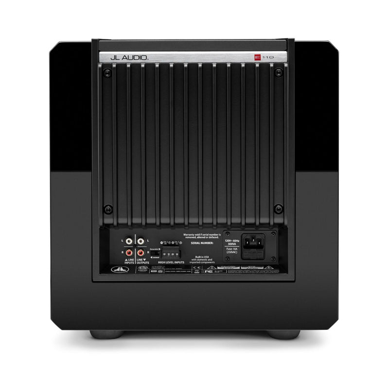 E-Sub 10" Gloss 1.200w með Magnara