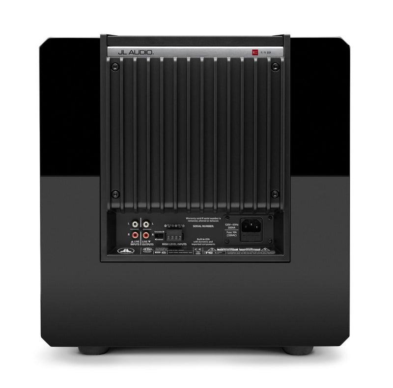 E-Sub 12" Gloss 1.500w með Magnara