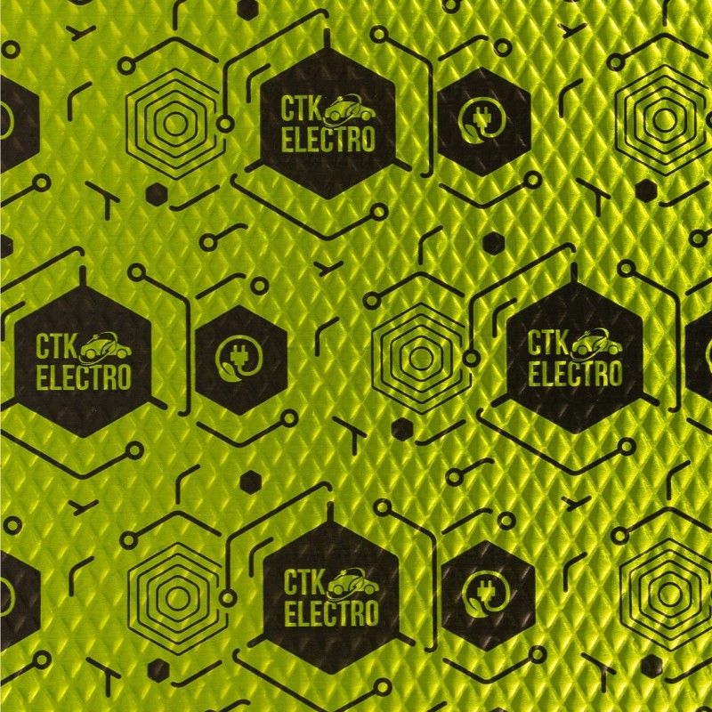 3.0mm Electro Butyl einangrunar mottur 2.2m²