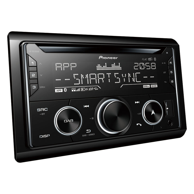 Pioneer Double din CD spilari 3 RCA