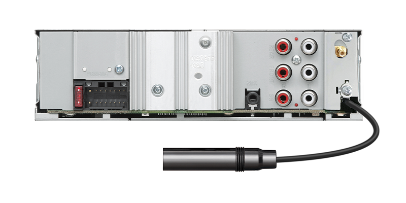 Kenwood Media spilari 2 x 2.5v RCA