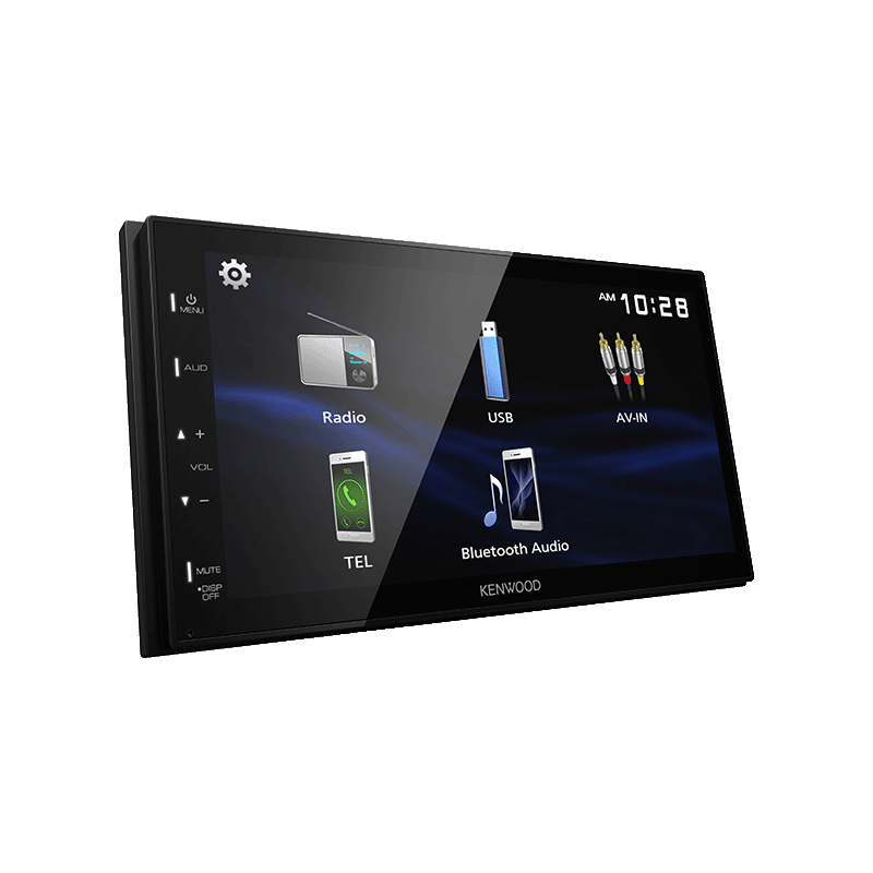 Kenwood 6.8" Multimedia spilari 3 x 2v RCA