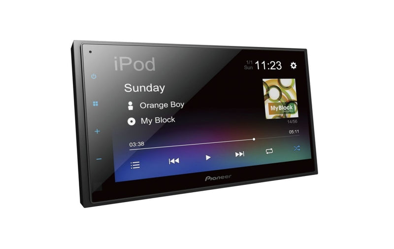 Pioneer 6.8" multimedia spilari 3 x 2v RCA
