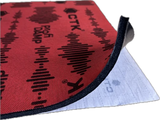 ProfiDamp 7.5mm Butyl Einangrun með Svamp 2m²