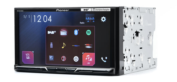 Pioneer Car-play 7" Multimedia spilari 3 x 4v RCA