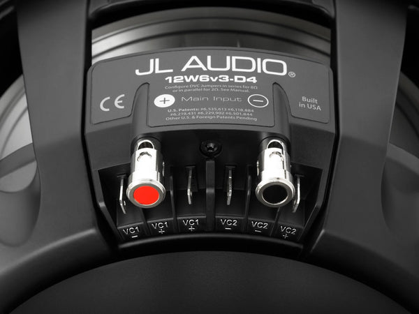 JL Audio 12W6 12" 600w RMS Bassakeila