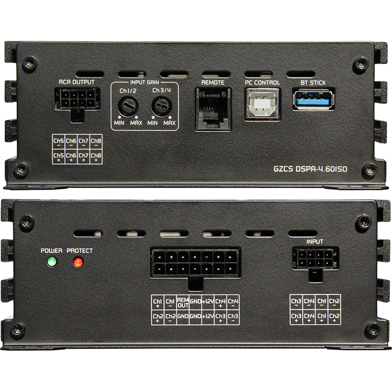 DSP Plug´n´Play ISO Magnari 8. rása DSP, 4. rása magnara frá Ground Zero