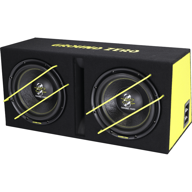 Iridium 2x12" bassabox 2000w SPL